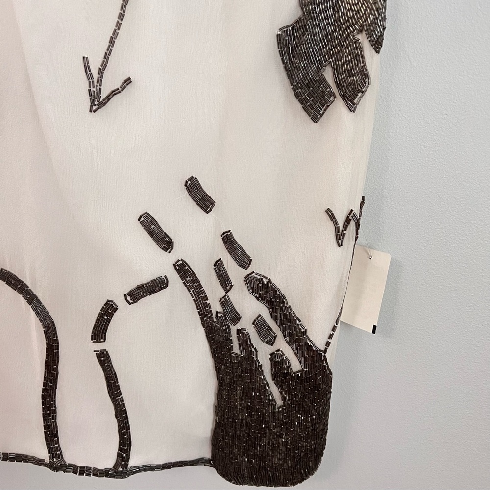 Creative Creations Bonwit Teller silk beaded slip dress - Picture 7 of 16